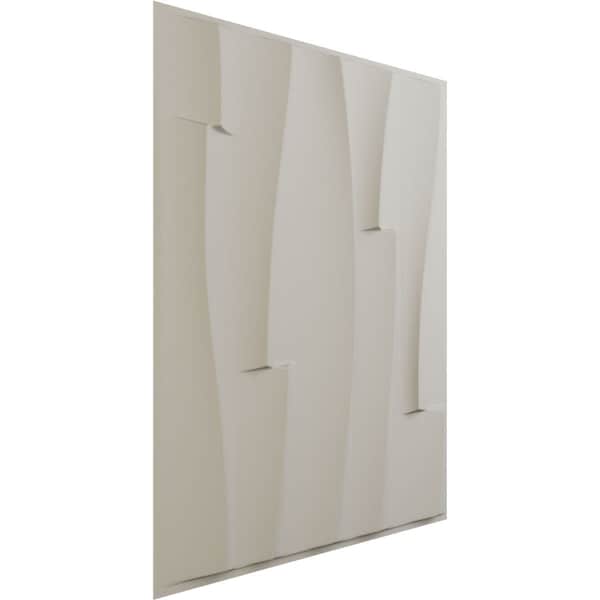 19 5/8in. W X 19 5/8in. H Brick Wave EnduraWall Decorative 3D Wall Panel Covers 2.67 Sq. Ft.